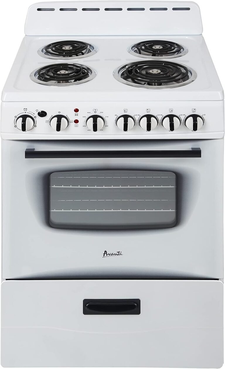 Avanti ERU240P0W Electric Range Oven Review – Stylish and Efficient