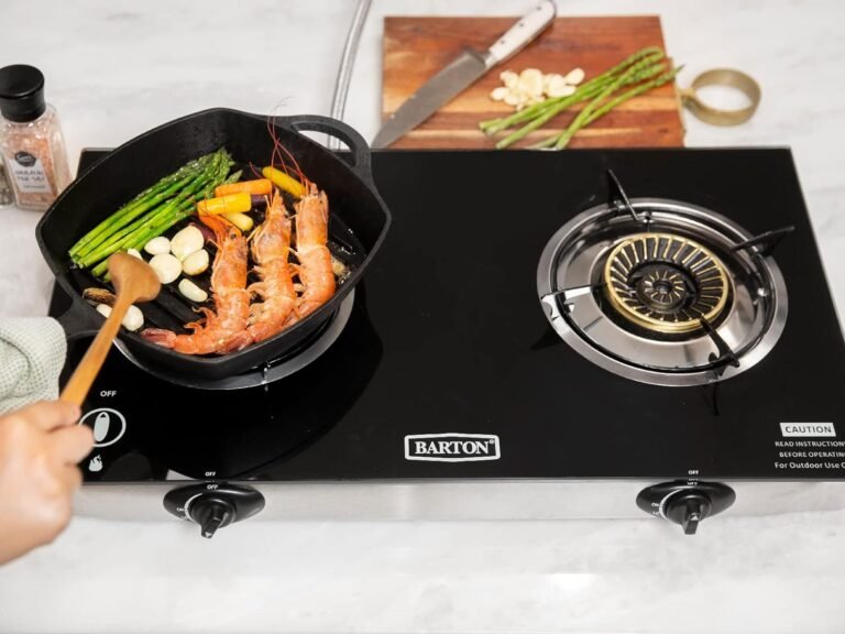 Barton Double Burner Stove Review: Efficient Propane Cooking Range