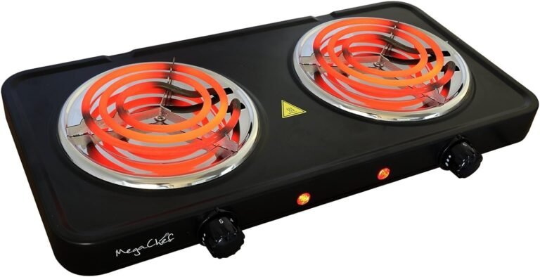 MegaChef Dual Coil Burner Cooktop Review: Portable & Versatile