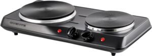 OVENTE Electric Countertop Double Burner Review – Efficient, Safe, and Portable Cooking