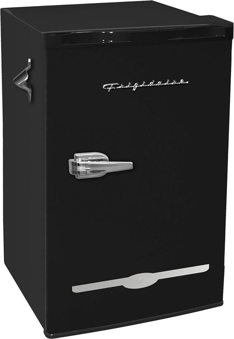 Discover the FRIGIDAIRE EFR376-BLACK Retro Bar Fridge