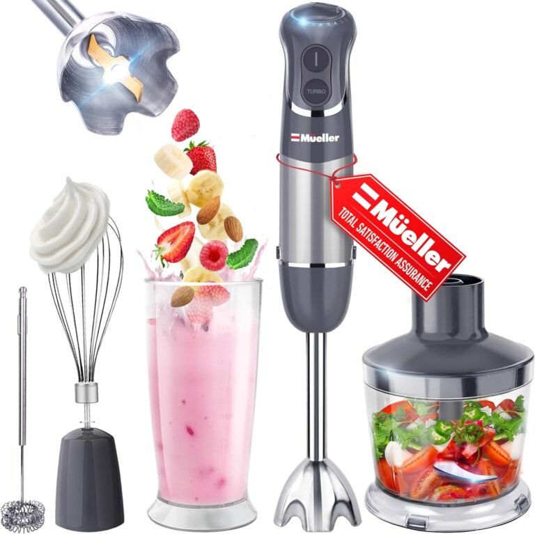 Mueller Multistick 800W 3-in-1 Immersion Blender Handheld Review