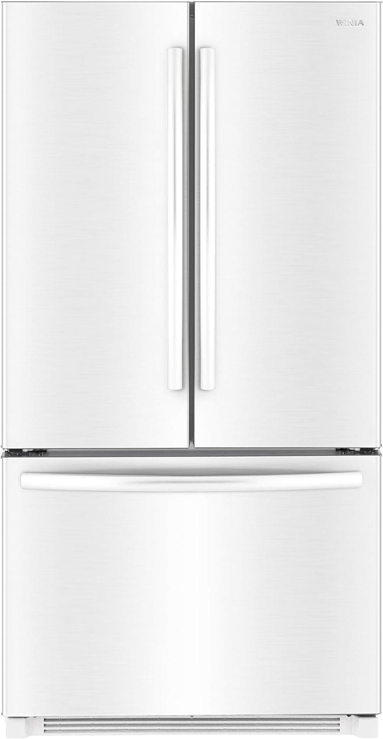 WRFS26ABWD French Door Non-Dispenser Refrigerator, 26.1 Cu.Ft, White