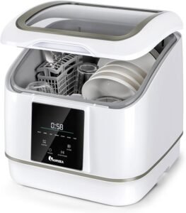 IAGREEA Portable Countertop Dishwasher Review – Efficient & Compact Cleaning