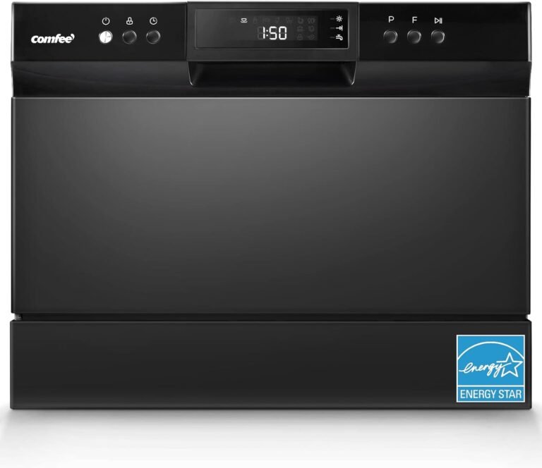 COMFEE’ Countertop Dishwasher – Efficient & Portable Solution for Clean Dishes