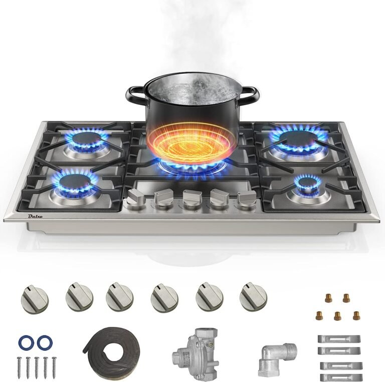Comprehensive Review: Dalxo 30 Inch Gas Cooktop with 6 Metal Knob
