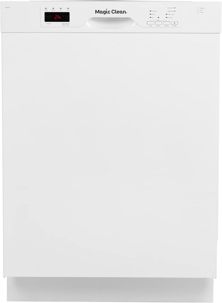 Magic Clean MCDW24WI Dishwasher – Efficient Cleaning Performance & Sleek Design