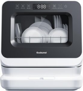 Gudsunal Portable Countertop Dishwasher Review