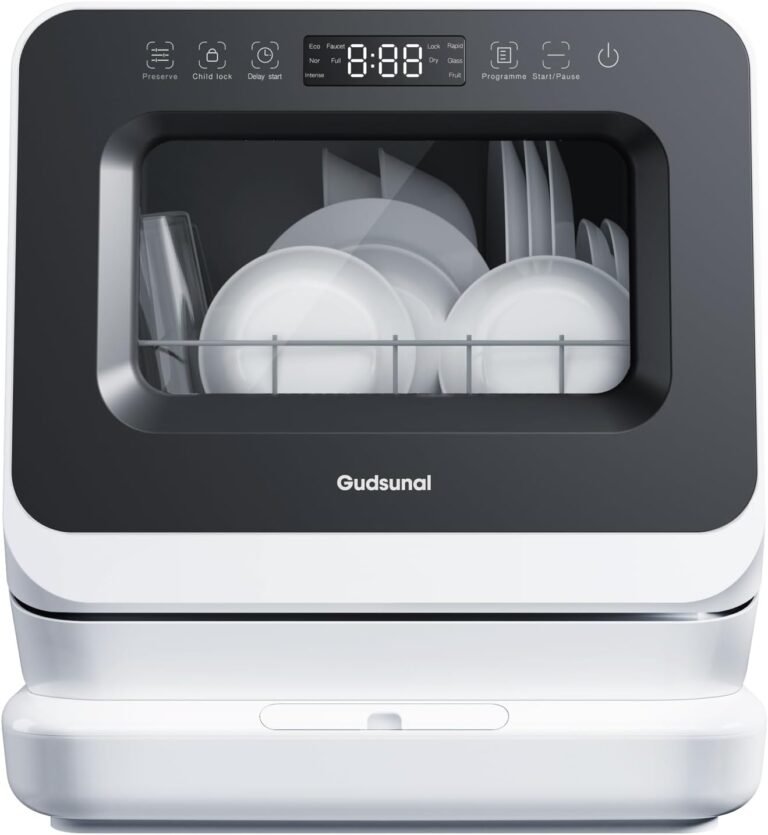 Gudsunal Portable Countertop Dishwasher Review
