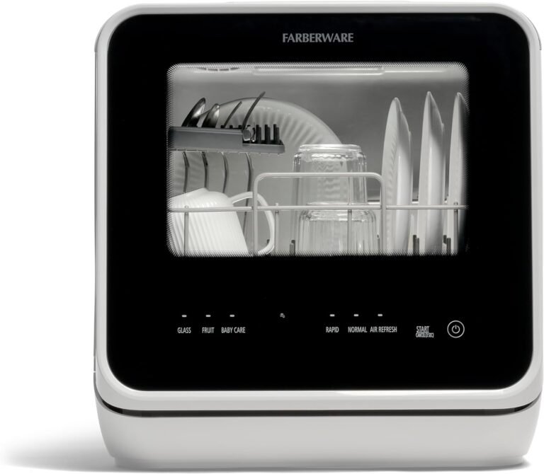 Farberware Portable Countertop Dishwasher – Efficient & Compact Cleaning