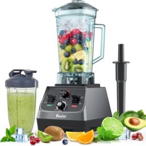 VEWIOR 2200W Blender: Powerful Smoothie Blending at Your Fingertips