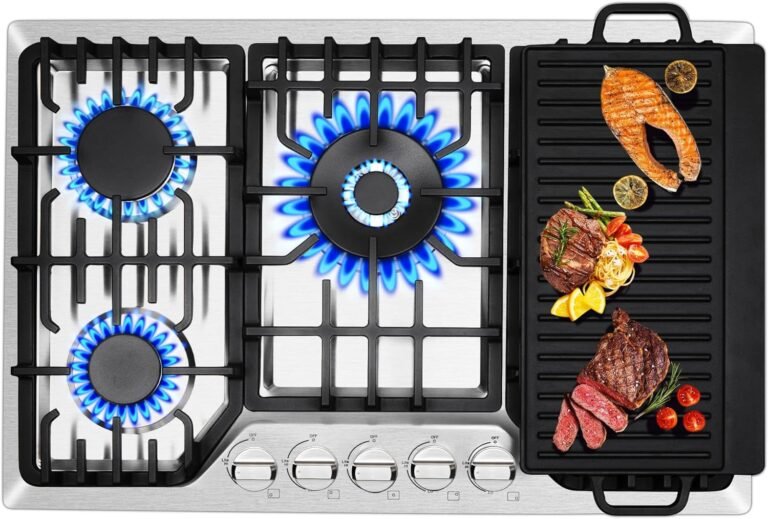 Effortless Cooking Delight: 30 Inch Built-In Gas Cooktop Review