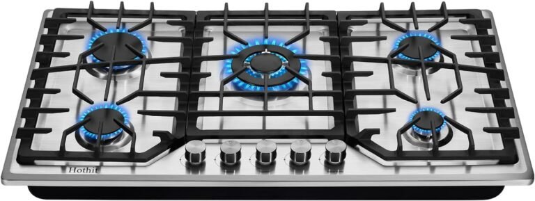 Hothit 5 Burners Gas Cooktop – Efficient & Stylish