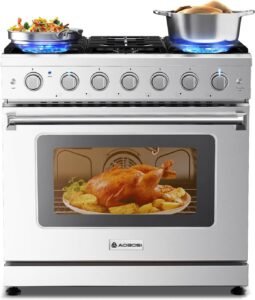 AAOBOSI 36 Inch Gas Range Oven: Efficient, Versatile, and Stylish | Appliance Spotlight