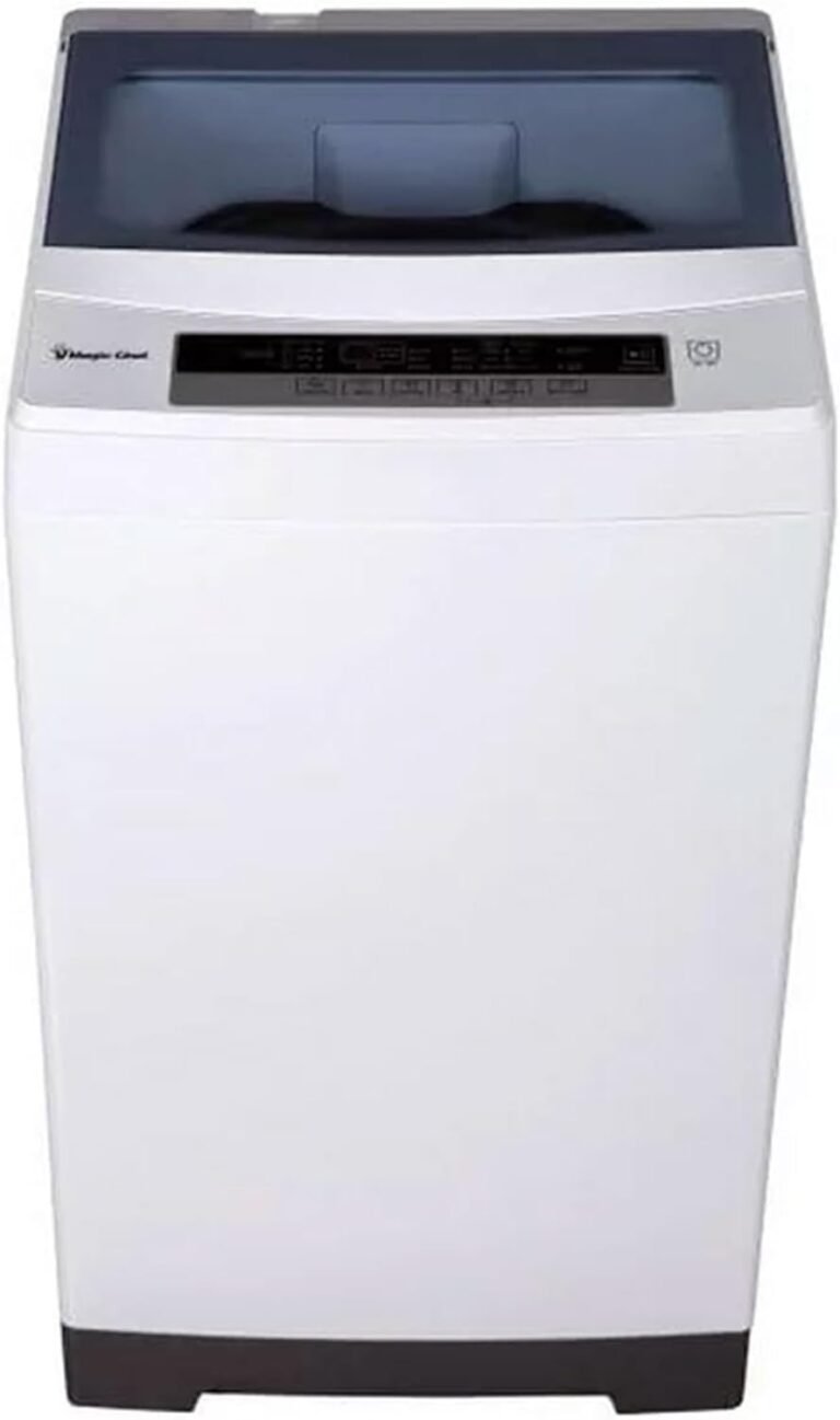 Magic Chef 1.7 Cubic Feet Compact Washer: Space-Saving Laundry Solution