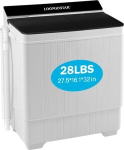 LOONGOSTAR Twin Tub Washing Machine: Efficient Laundry Companion