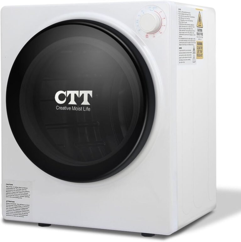 CTT Compact Dryer 2.0 cu.ft. Portable Clothes Dryers Review – Efficient & Portable