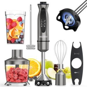 HOVOBO 1000W Immersion Blender Handheld: Power Up Your Cooking Game!