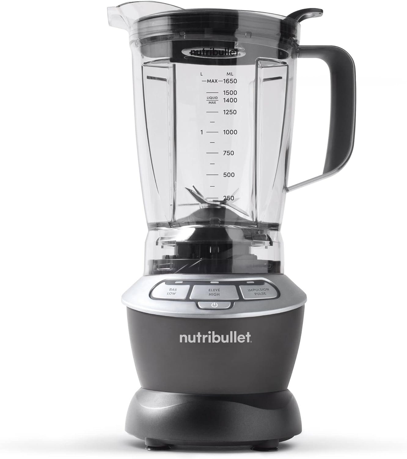 NutriBullet 1000w High Performance Blender Extra Large 56 oz BPA-Free Pitcher Cold Hot Soups