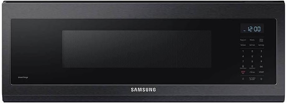 SAMSUNG ME11A7510DG 1.1 Cu. Ft. Black Stainless Smart SLIM Over-the-Range Microwave