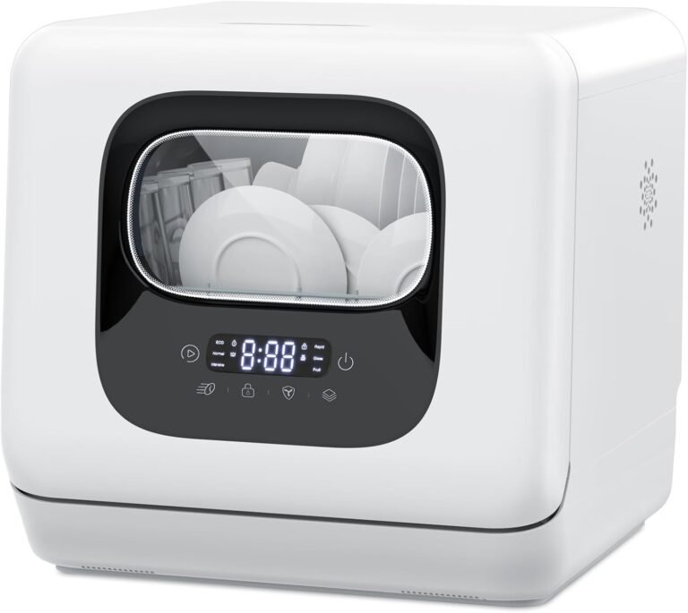 Joy Pebble Countertop Dishwasher Review: Smart & Compact