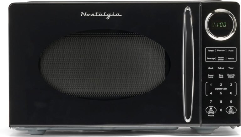 Nostalgia Retro Countertop Microwave Oven Review