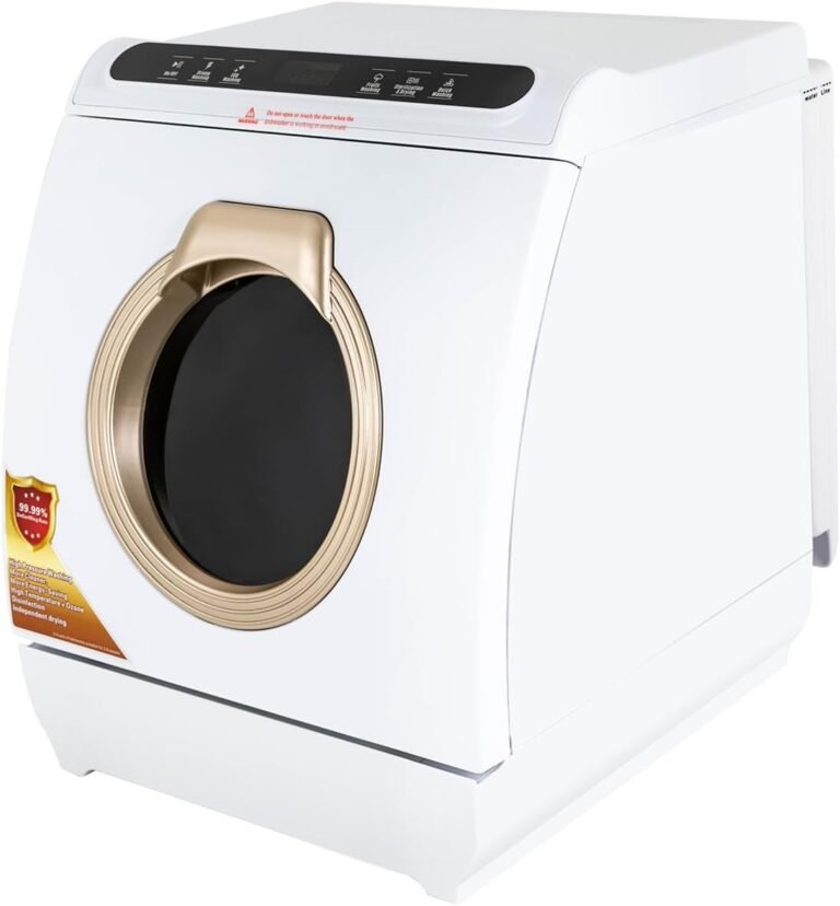 900W 360° Countertop Dishwasher Review