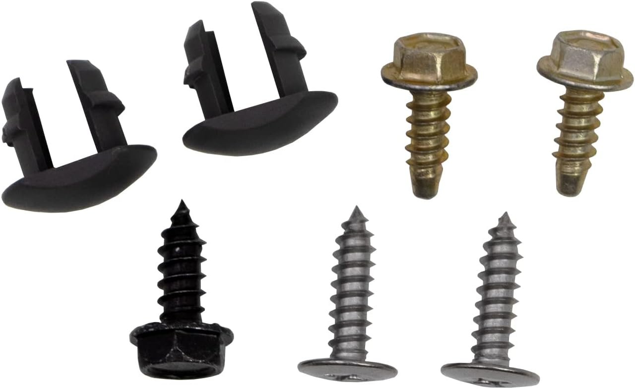 Supplying Demand WD35X10383 2983166 Dishwasher Countertop Screw and Button Plug Kit