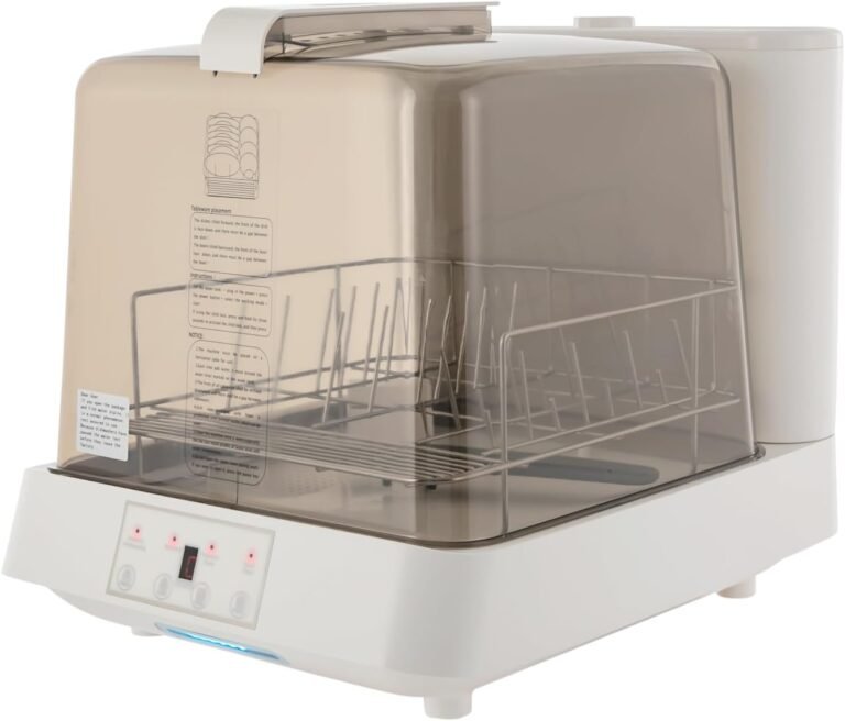 800W Portable Countertop Dishwasher Review