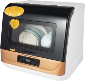 AreMOLO 800W Countertop Dishwasher Review