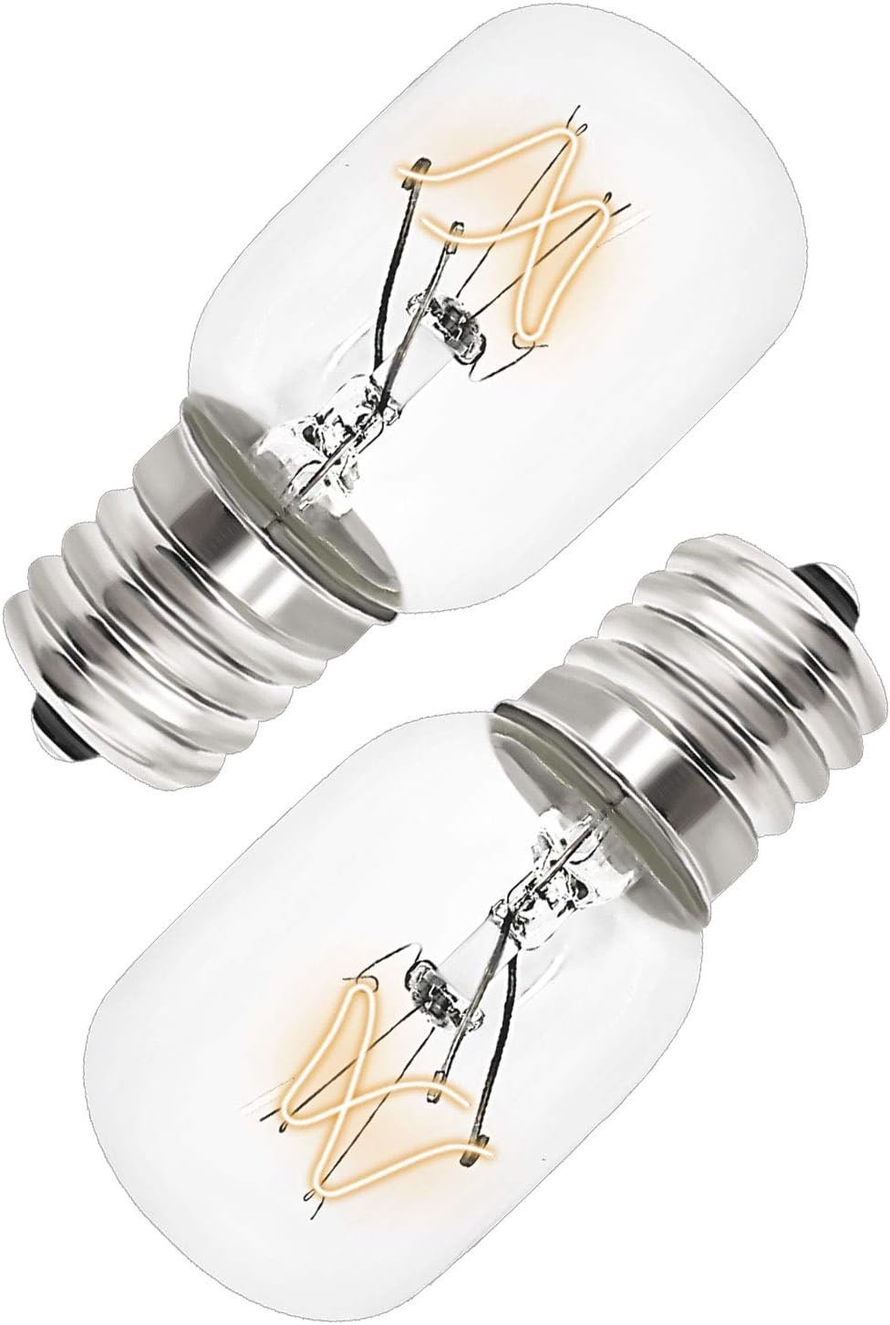 AMI PARTS 8206232A Bulb 40w 125v Microwave Oven Light -Under Hood Microwave Bulb- E17 Fit for Whirlpool Microwave Light Bulb