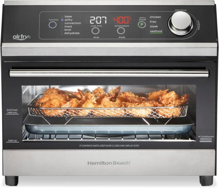 Hamilton Beach Air Fryer Toaster Oven Review
