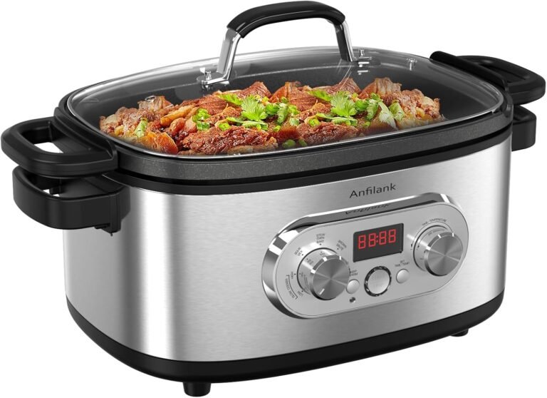 Anfilank 10-in-1 Slow Cooker Review | Kitchen Gadget Review