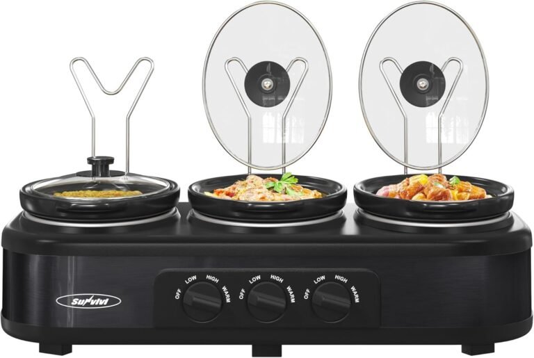 Sunvivi Triple Slow Cooker Review – Streamline Your Kitchen