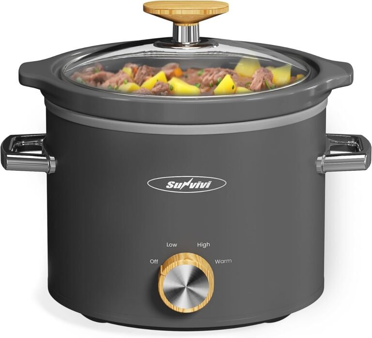 Sunvivi Slow Cooker Review – Compact & Convenient Cooking