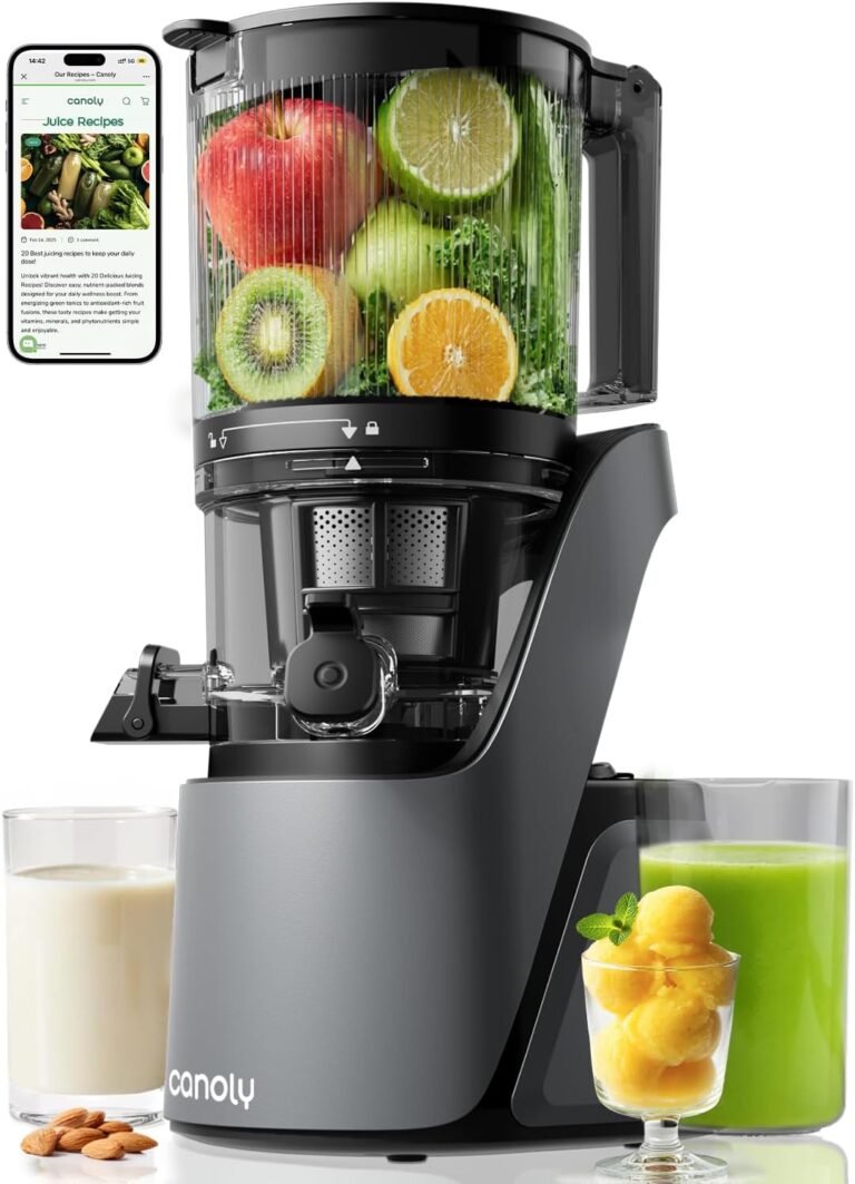 Canoly C16 Cold Press Juicer Review – Nutrient-Rich Juice Made Easy