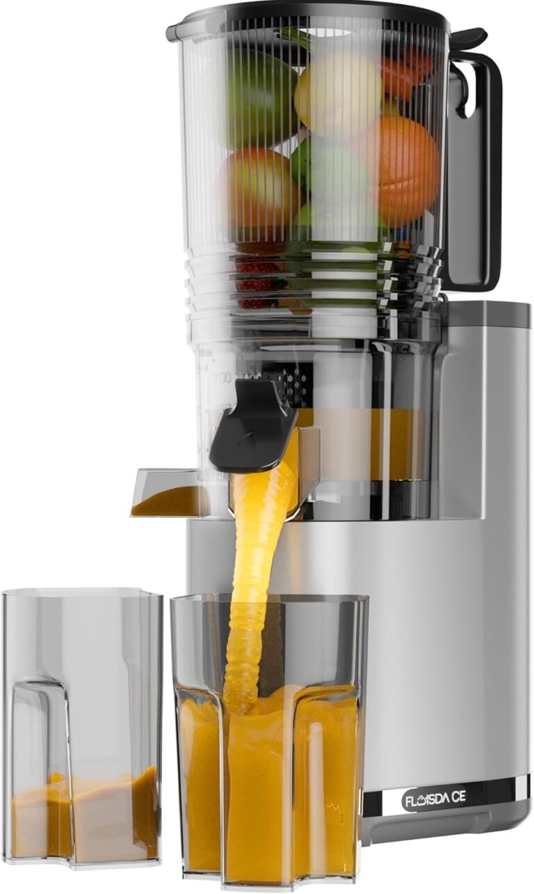 Floisdace Cold Press Juicer Review – Nutrient-Rich Juicing Made Easy