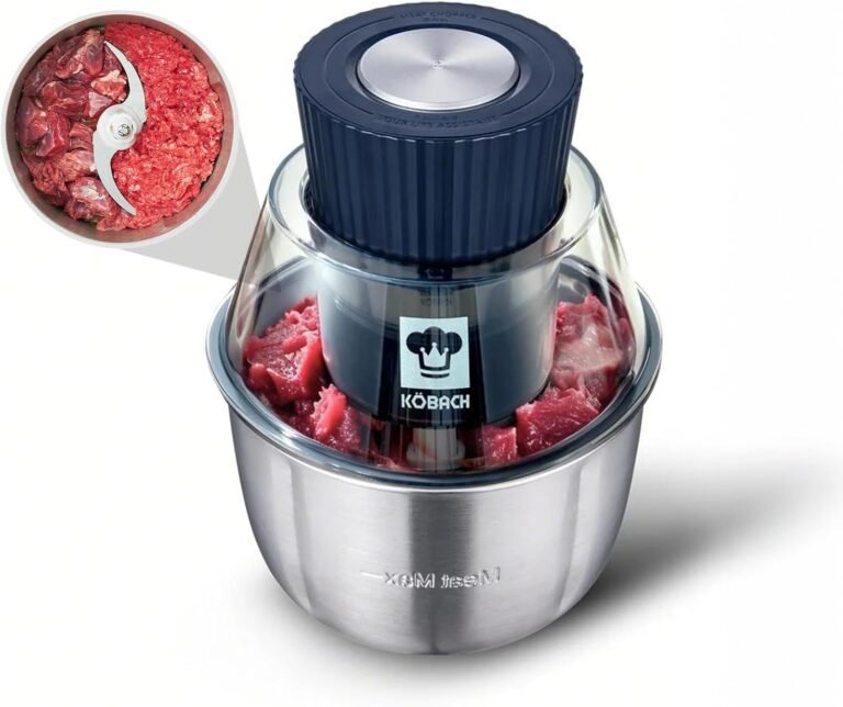 KOBACH Food Processor Review – Meat Grinder & Chopper