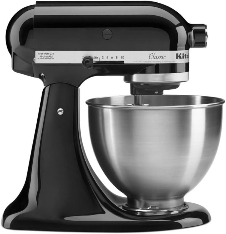 KitchenAid Classic Mixer Review – Onyx Black