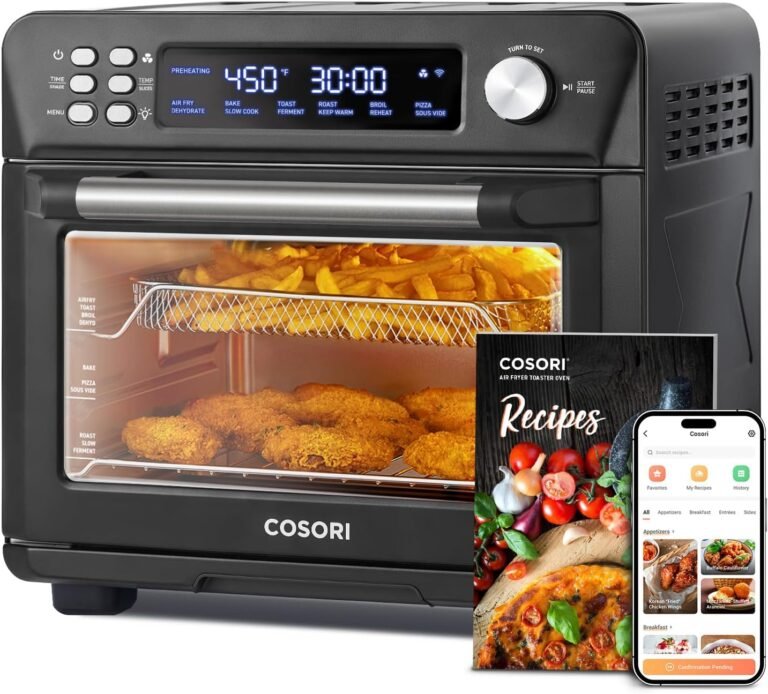 COSORI Air Fryer Toaster Oven Review | Smart Kitchen Upgrade
