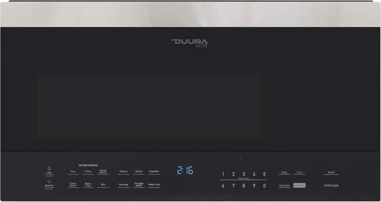 DUURA Elite Microwave Review | Smart Cooking & Kitchen Design