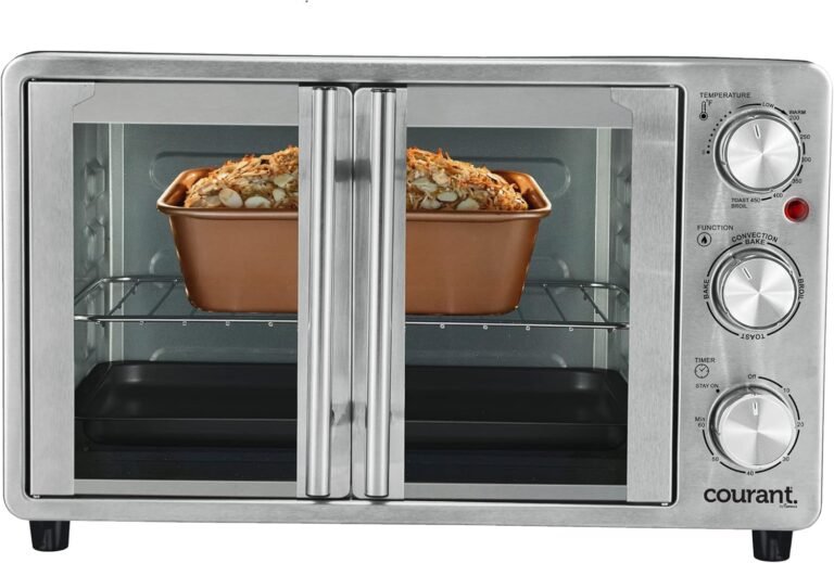 Courant Toaster Oven Review – Convection Baking & French Door Design