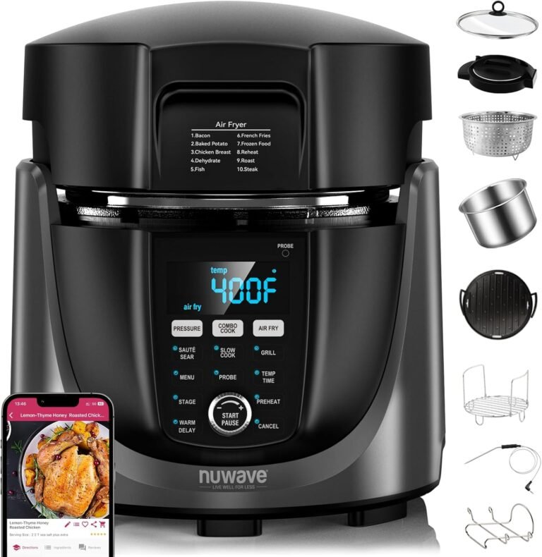 Nuwave Duet Review: 450-in-1 Pressure Cooker & Air Fryer