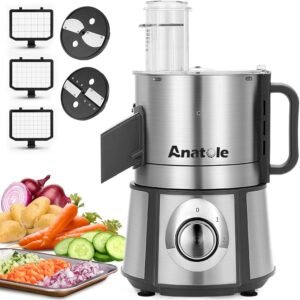 Anatole Vegetable Dicer Review – 5-in-1 Food Processor