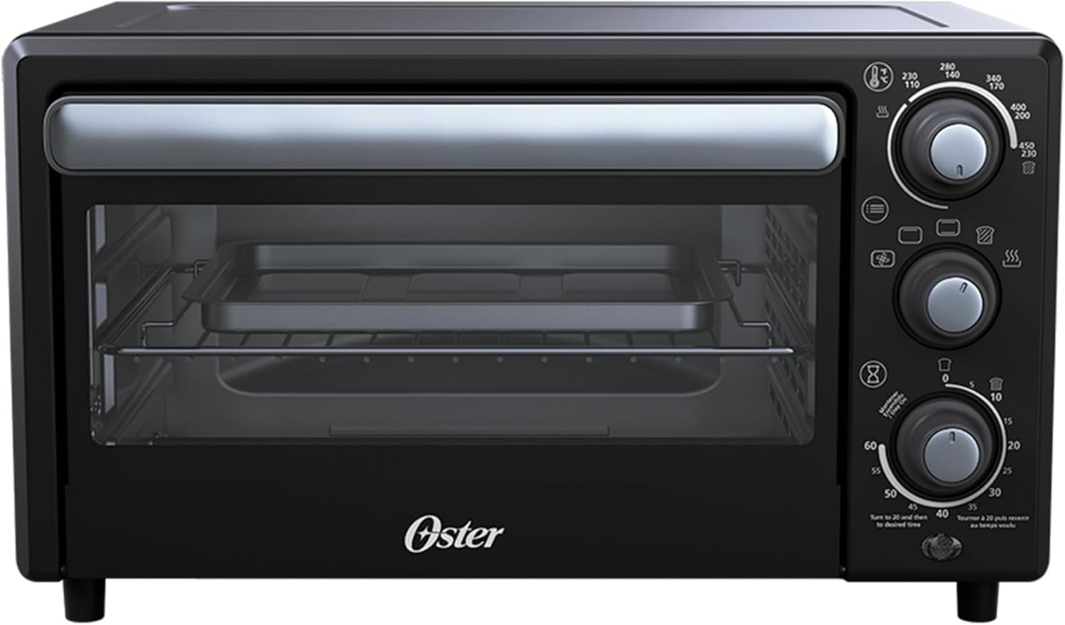 Oster® Compact Air Fryer Oven, Toaster Oven, Countertop Oven