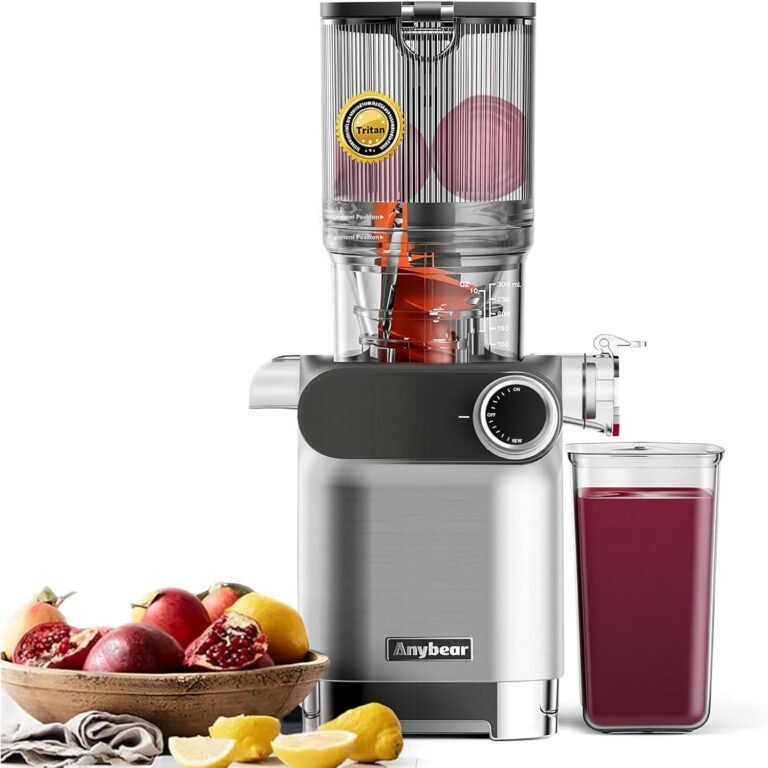 Anybear Cold Press Juicer Review | Healthy & Easy Juicing