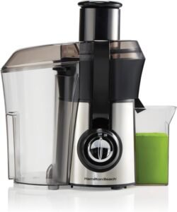 Hamilton Beach Centrifugal Juicer Machine With 3″ Feed Chute Review
