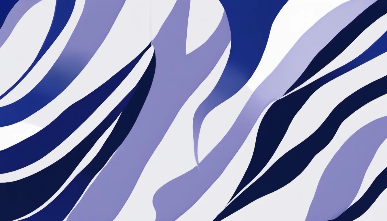 Abstract baseline band field illustration in indigo and pale lavender on white — decorative header for Appliance Spotlight